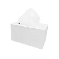 Peleryna foliowa TEDO  BIAŁA SKŁADANA każda oddzielnie 90 x 140 cm - 50 szt.